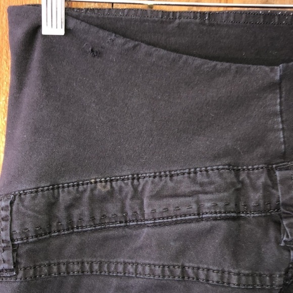 H&m Mama Maternity Black Cargo Pants Size 6 - Picture 4 of 8